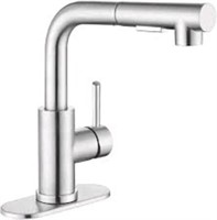 APPASO Bar Sink Faucet 8 INCH, Brushed Nickel Kitc