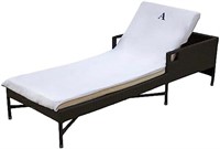 Superior 100% Cotton Lounge Chair Cover with