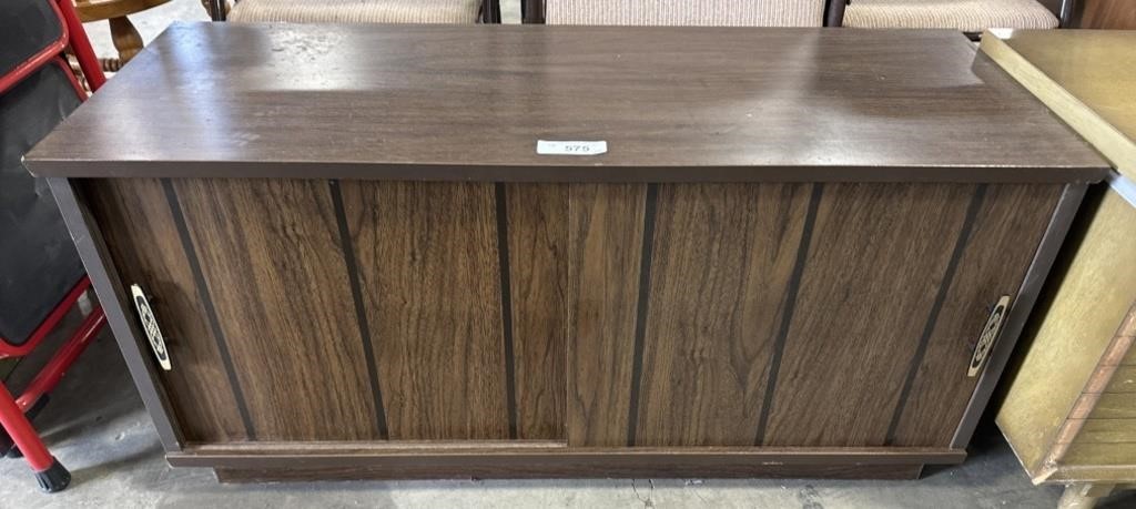 Mid Century Modern Entertainment Cabinet.