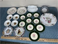 Very nice porcelain plate lot