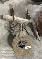 Primitive Stake Anvil, Antique Seeder.