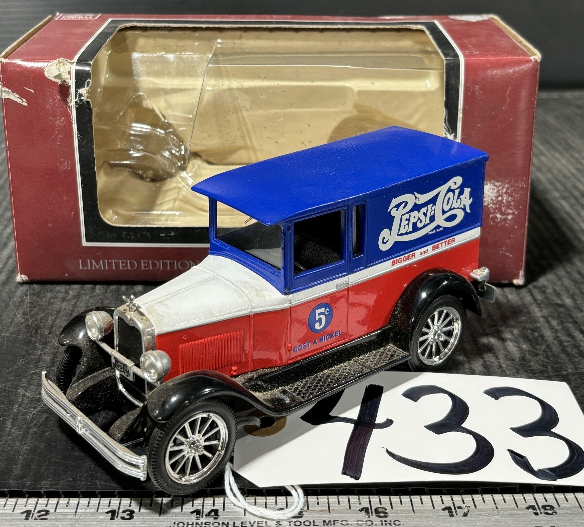 Liberty Classics Pepsi Delivery Truck Coin Bank