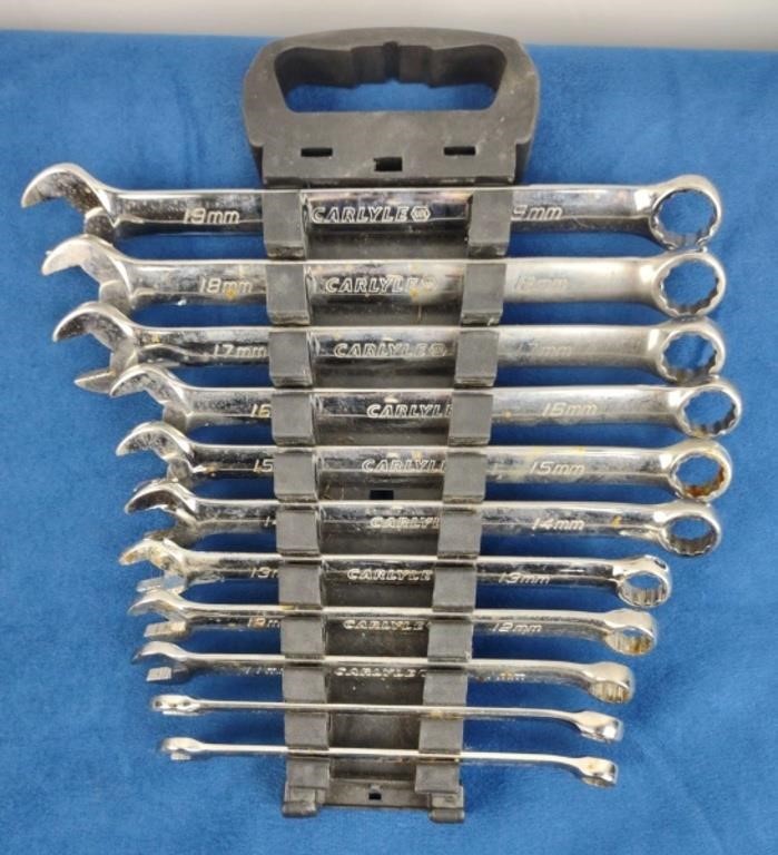 Carlyle Metric Combination Wrench Set