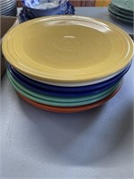 8 Fiesta not signed Plates