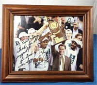 Autographed MU 2000 Basketball Championship Photo