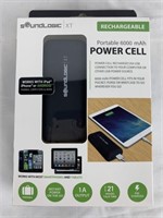 XT Rechargeable Portable 6000mAh Power Cell, NIB