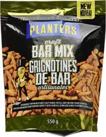 Planters Peanuts, Craft Bar Mix, 550g/19.4 oz
