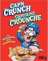 Cap'N Crunch Original Cereal, 350 g