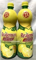 Realemon Lemon Juice 2 Pack (bb 2025/ja/08)