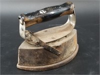 Asbestos sad iron with handle