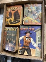 4 Big Little books buck rogers dick Tracy n more