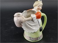 Vintage Schafer Vater Dutch girl creamer pitcher,