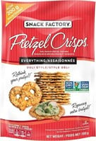 Snack Factory Pretzel Crisps - Everything 200