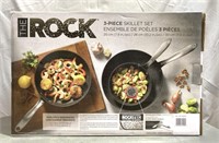 The Rock 3 Piece Skillet Set (pre-owned)