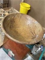 Primitive wooden bowl