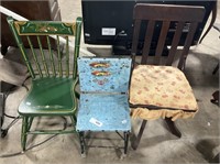 Antique Children’s Chairs.