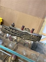 Vintage cast iron River boat toy bank