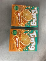 2 pck of Tang orange flavor crystals 276g