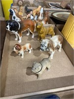 5 dog figurines statues porcelain n more