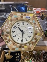 Vintage wall clock electric