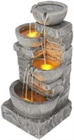 Teamson Home 33.25 in. Cascading Bowls and