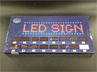 LED sign new in box 28.5