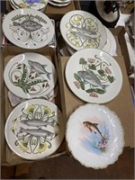 Fish plates Villeroy Boch n Limoges