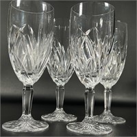 4 Marquis by Waterford Brookside Iced Tea Glasses