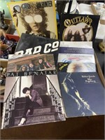 11 classic Rock albums LPs
