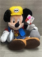 Disney Store Mickey Mouse Plush Construction