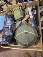Boy Scout knives n canteen n more