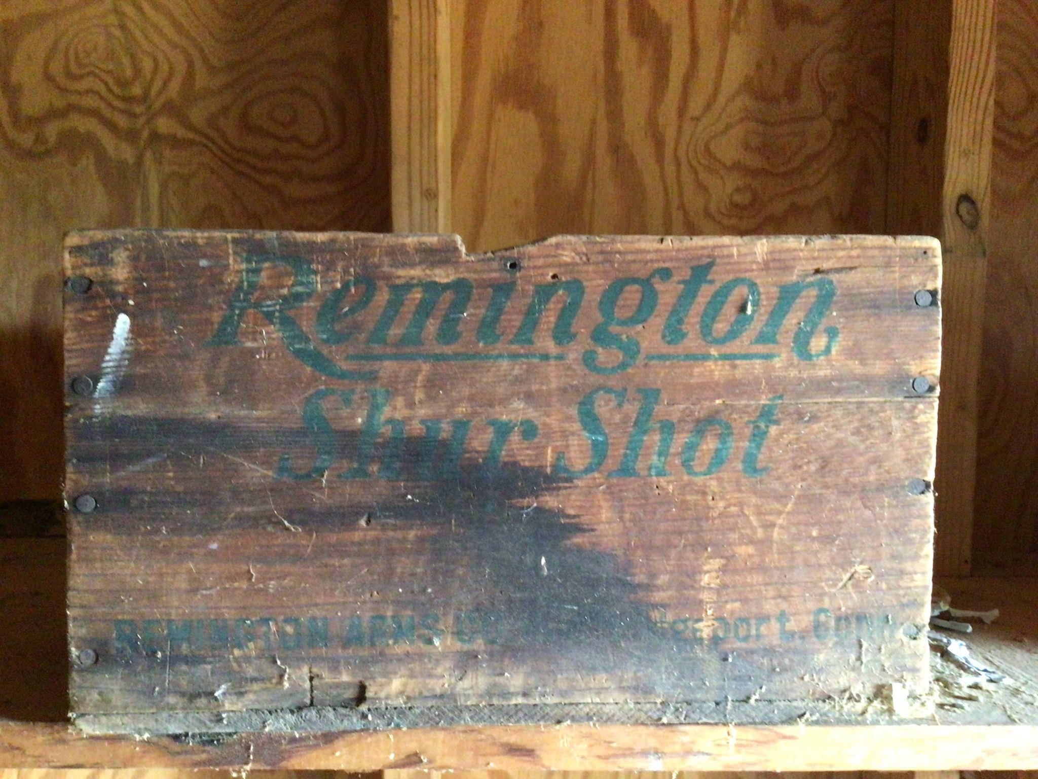 Remington Ammo Box with Contents