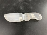 Selenite knife about 6.25"