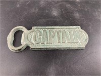 Cast iron US Navy bottle opener