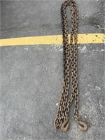 Approx 20’ Tie Down Chain with Hooks