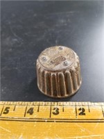 Small antique cast iron pastry mold