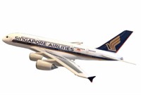 20 inch Singapore airline A380 length 20X21X8