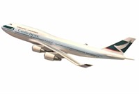 20 inch cathay pacific 747 length 20X21X8