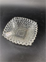 Vintage glass candy dish