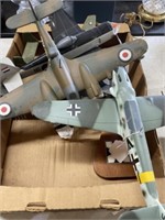 Military toy airplane lot as is