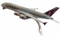 7.8 inch Qatar Airlines A380 length 7.8x8x5