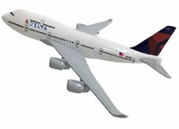 6.5 inch Delta Airlines 747