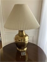 Brass Large Base Table Lamp 1/2