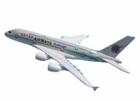 6.5 inch Qatar A380