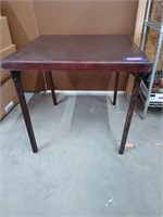 Leg-O-Matic folding table 27x29