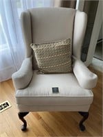 Ethan Allen Wing Back Chair 1/2