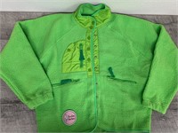 New small green soft jacket