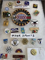 Older sports pins