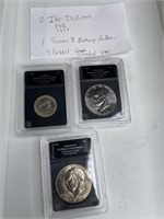 3 Uncirculated coins