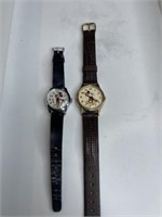 2 vintage Mickey Mouse Watches